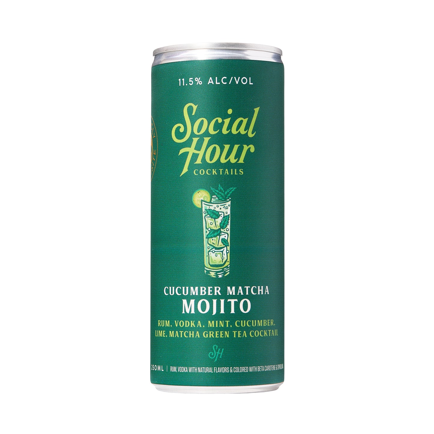 Social Hour Cucumber Matcha Mojito