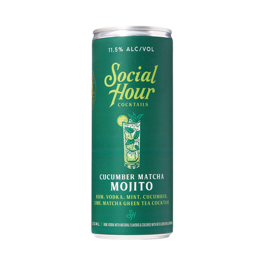 Social Hour Cucumber Matcha Mojito